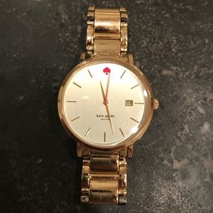 Kate Spade gold link watch